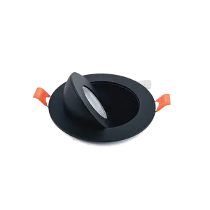 4” LED GIMBAL Lights (360 Twist Angle) 9-Watt BLACK Color