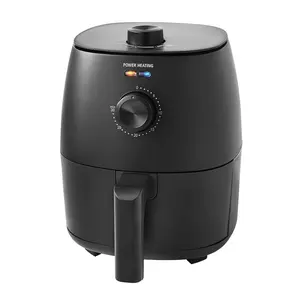 2.2QT Air Fryer Black, Non-Stick, Dishwasher-Safe