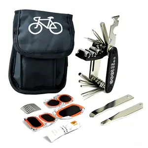 16 in 1 Multi-Function Repair Tool Kit, Allen Key & Hex Wrench Screwdriver for Motorcycle, Bike and Home Use