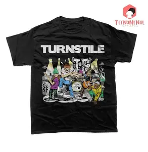 Turnstile Unisex T-Shirt - Glow On Merch - Music Band Tee - Artist Graphic Shirt for Gift
