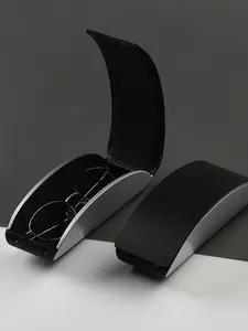 Plastic Frame Eyeglass Case Durable Portable Sunglasses Box Unisex Business Near-Sighted Glasses Storage Holder Portable Sunglasses Organizer