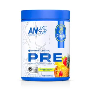 Chiquita x AN Performance Pre-Workout Powder Supplement for Men & Women | Energy Drink Mix with 300mg Caffeine + Beta Alanine + Citrulline | Third-Party Tested | 30 Servings
