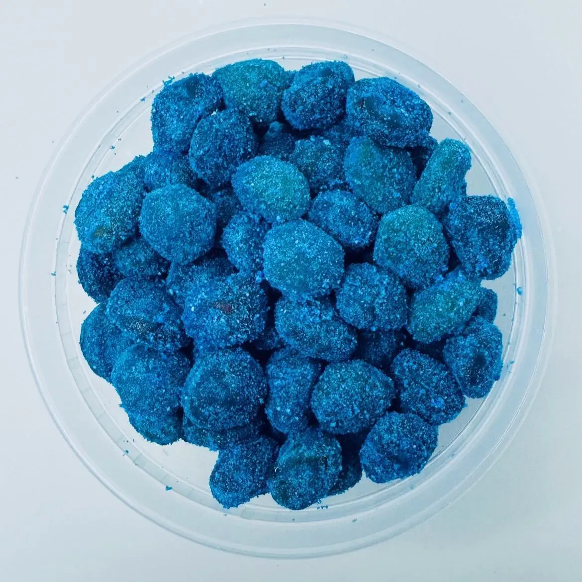 Blue berry Gushies - Sweet and Tangy Candies - 6 oz Container - Candy