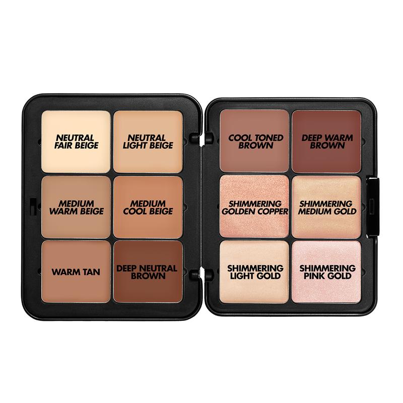 HD Skin Sculpting Palette - Cream Contour & Highlight Palette