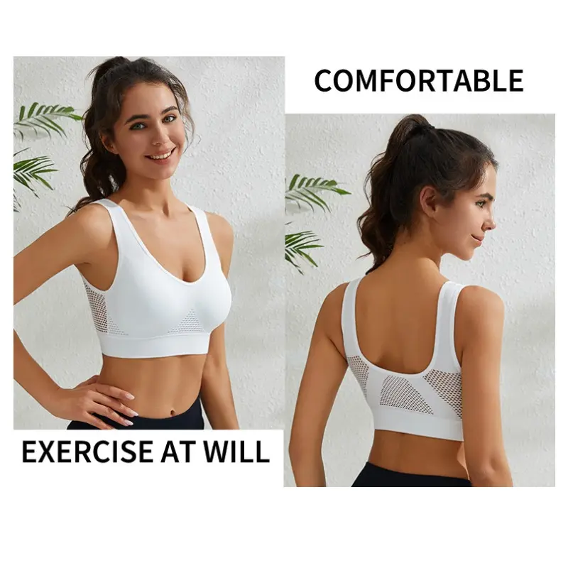 Women's Seamless 2-Piece Activewear Set for Women - Hooks-Free Sleeveless Performance Workout Bra (Wireless, Steel-Free, Gathered Full-Cup for Small Chests, Breathable, Plus Size) & Butt-Scrunch Fitted Athletic Leggings for Gym, Fitness, Activewear For Wo