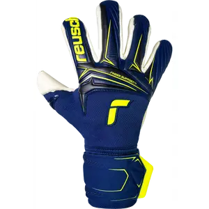 Reusch Attrakt Duo  Finger Support Goalkeeper Gloves  Grip Duo Latex with 3D Control Dots | Exclusive USA Model