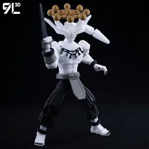 9L3D Printed Titan13  Dummy13 Lucky13 Multi-Jointed Poseable T13 Anime Model Collectible Toys Gift Action Figure Anime Collectible Model Toy For Kids Gift