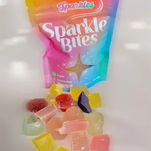 Sparkle Bites Crystal Candy Jelly Unique Flavor Crunchy