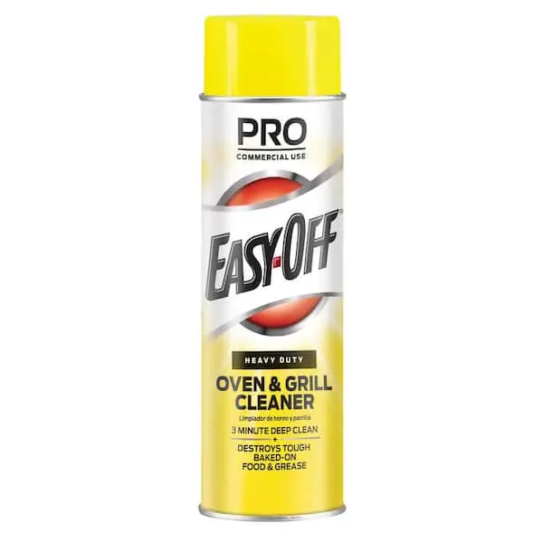 EASY-OFF 24 oz. Professional Heavy-Duty Oven and Grill Cleaner,oven door,broiler pan,barbecue grill,oven racks,grill grates,spot,heavy-duty,fast-acting,eliminate baked-on grease,safe for stainless steel,spot cleaning,deep cleaning,professional formula