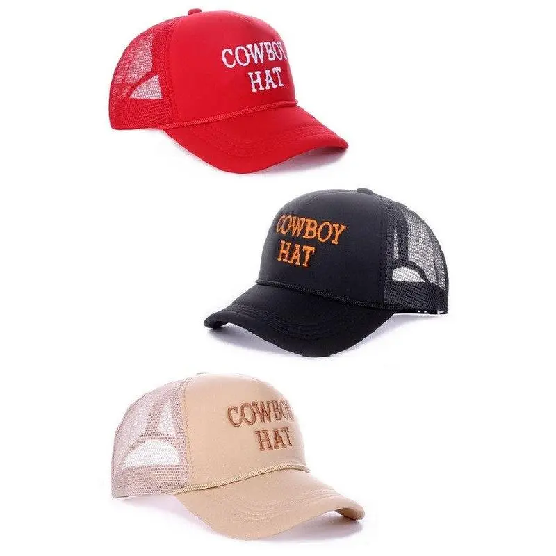My Cowboy Hat Ball Cap