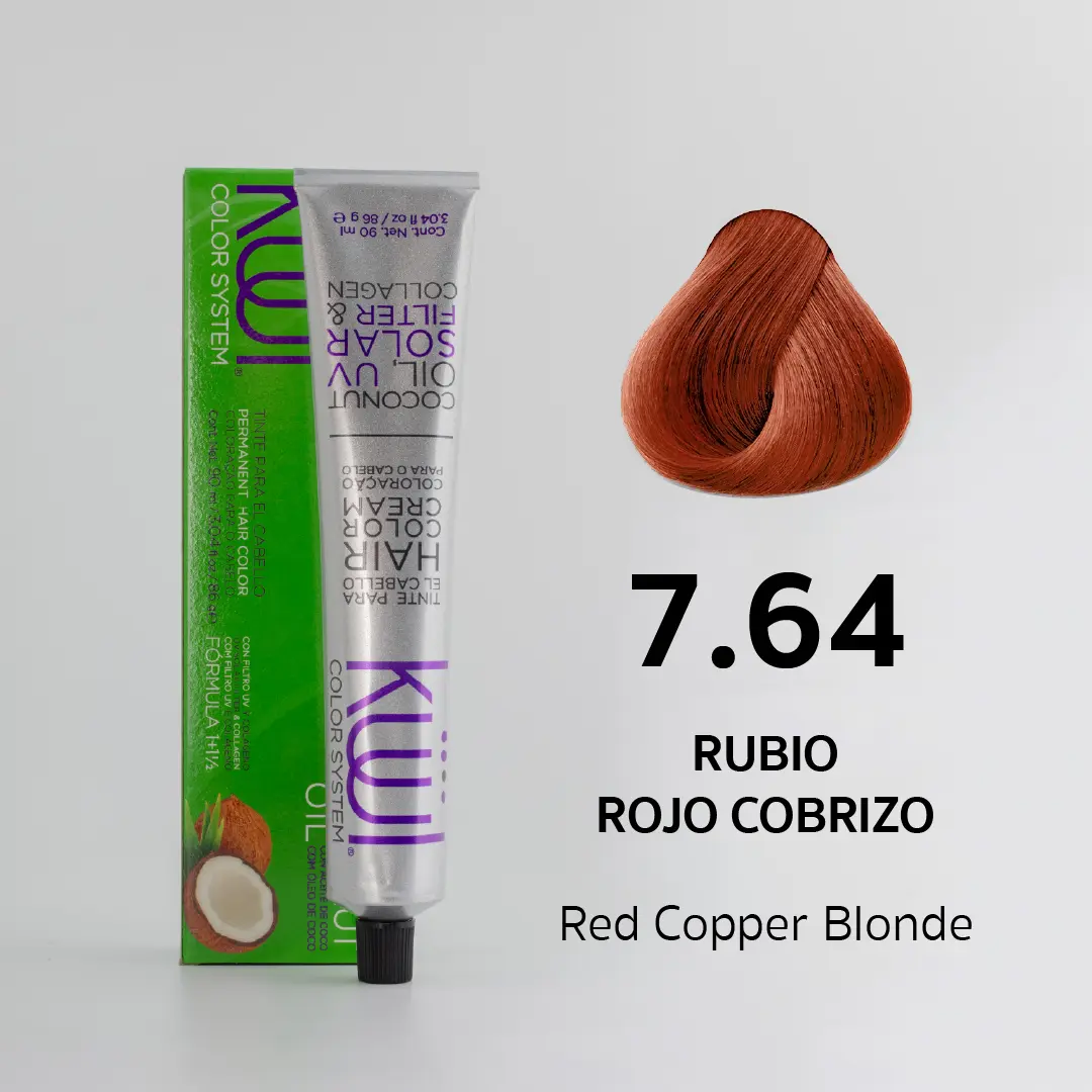 7.64 - Red Copper Blonde