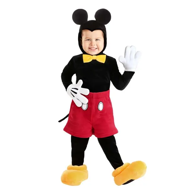 Boy's Toddler Deluxe Disney Mickey Mouse Costume (© Disney)