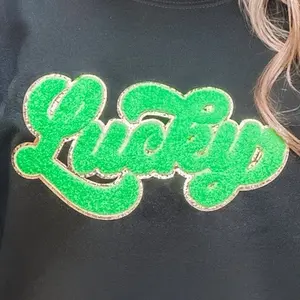 Lucky Chenille Patch St. Patrick's Day