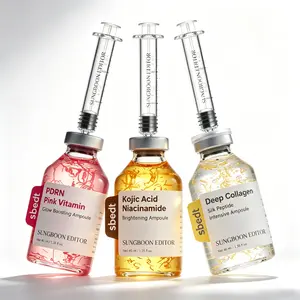 Sungboon Editor Hometox Trio Gift Set (PDRN + Kojic + Peptide) Skin Repair Serums Daily 40ml