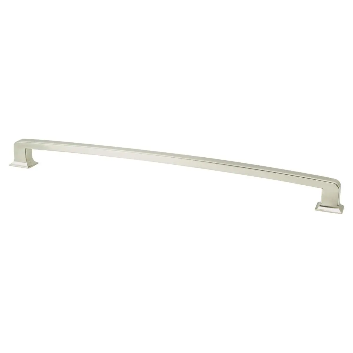 Berenson Hearthstone Door Hardware - 18 in. Brushed Nickel Appliance Pull, Versatile for Vehicle Accessories Installation