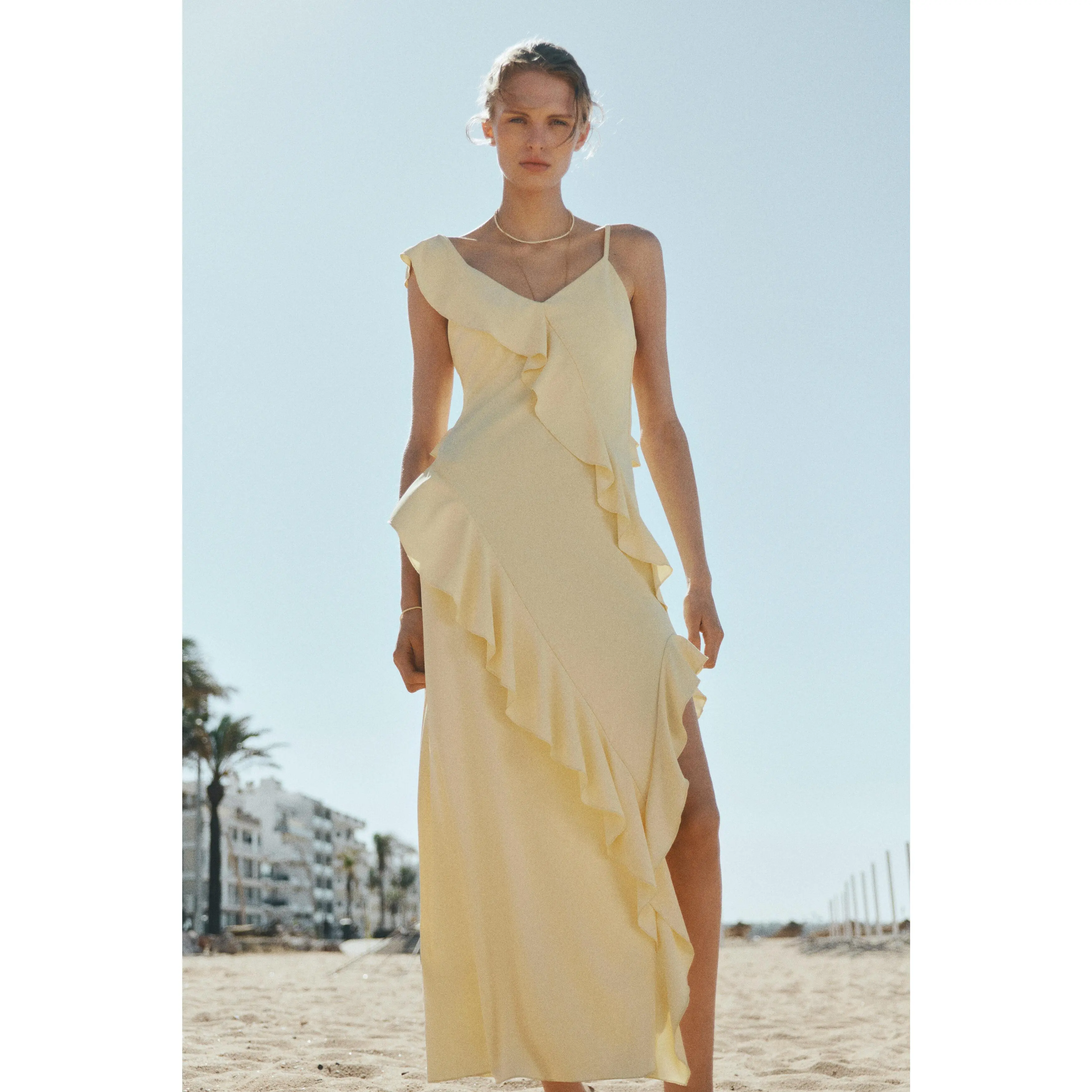H&M Flounced jersey dress