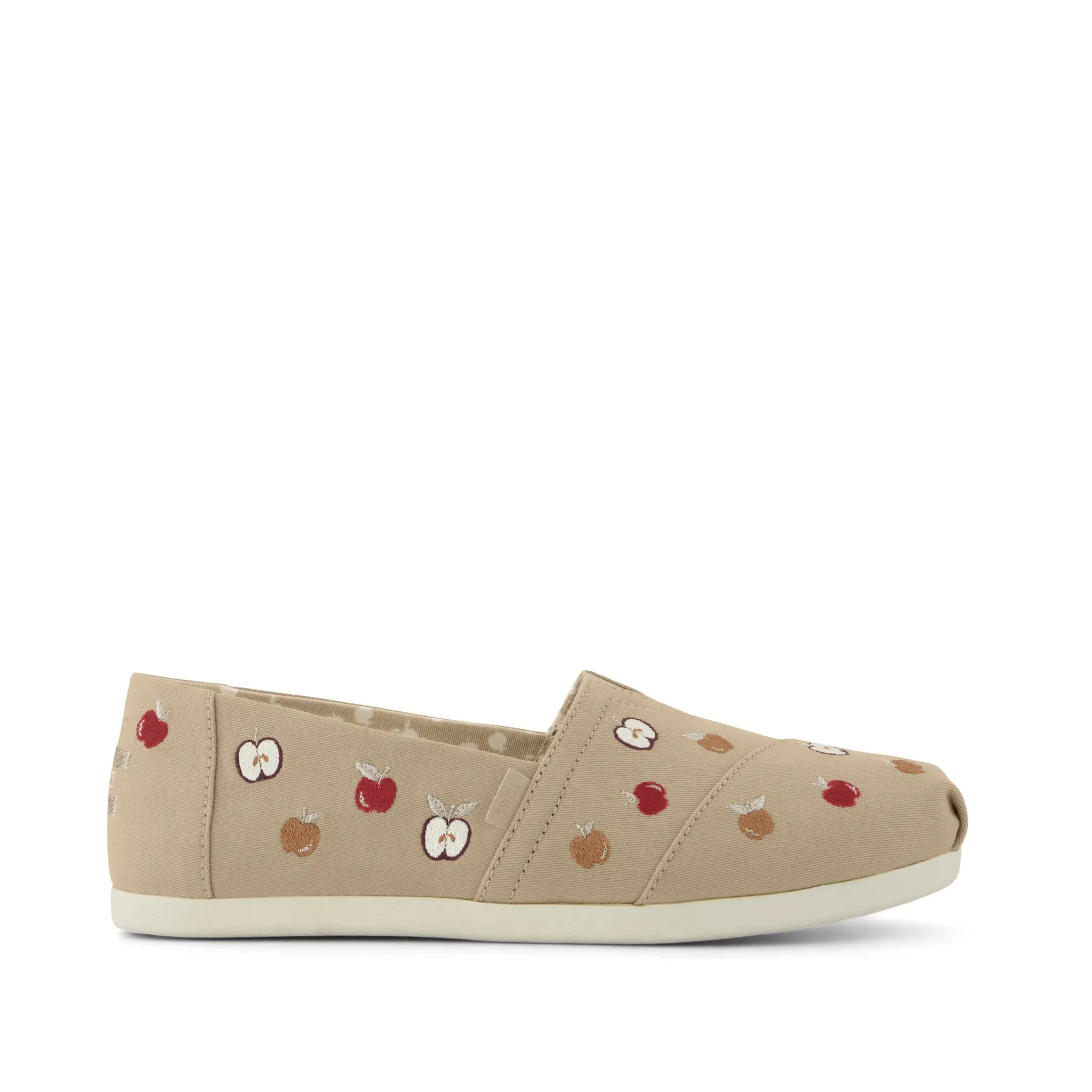 Womens Alpargata Classic Apple Embroidery