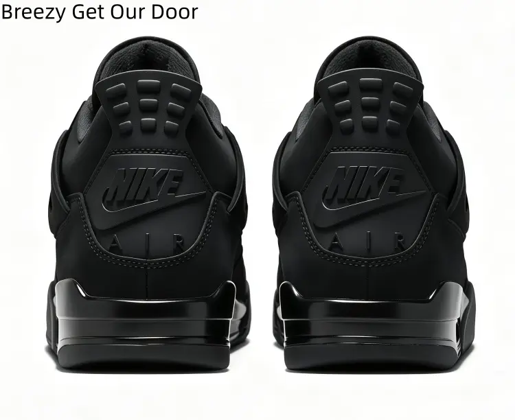 Minimalist Black Mid Ankle Fashion Kicks Lightweight Shock Absorbing Non Slip Everyday Athletic Sneakers
