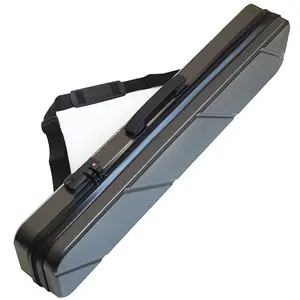3Butts 3Shafts Large-capacity six-hole hard-shell cue case, carryable and backpackable, dedicated billiard accessories, waterproof and wear-resistant