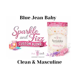 Pink Zebra Wax Melts Custom Blend BLUE JEAN BABY - 3.75 oz bag