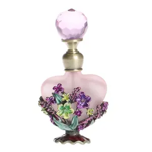 Vintage Magical Violet Refillable Mini Empty  Perfume Bottle Handmade Home Decor Lady Wedding ,5ML