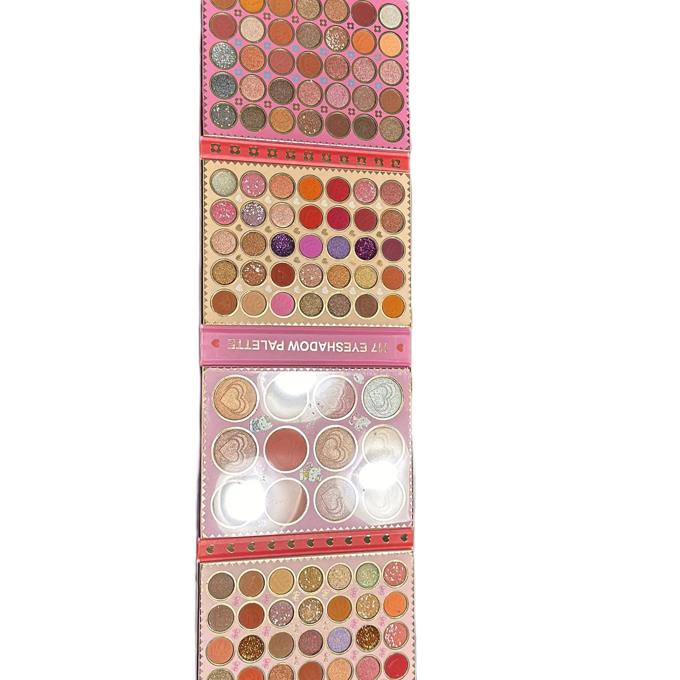 FavorBeauty 117 Hello Kitty Sombra y Bronceadores Makeup - Highly Pigmented Eyeshadow Palette with Bronzers - Compact - Cosmetic