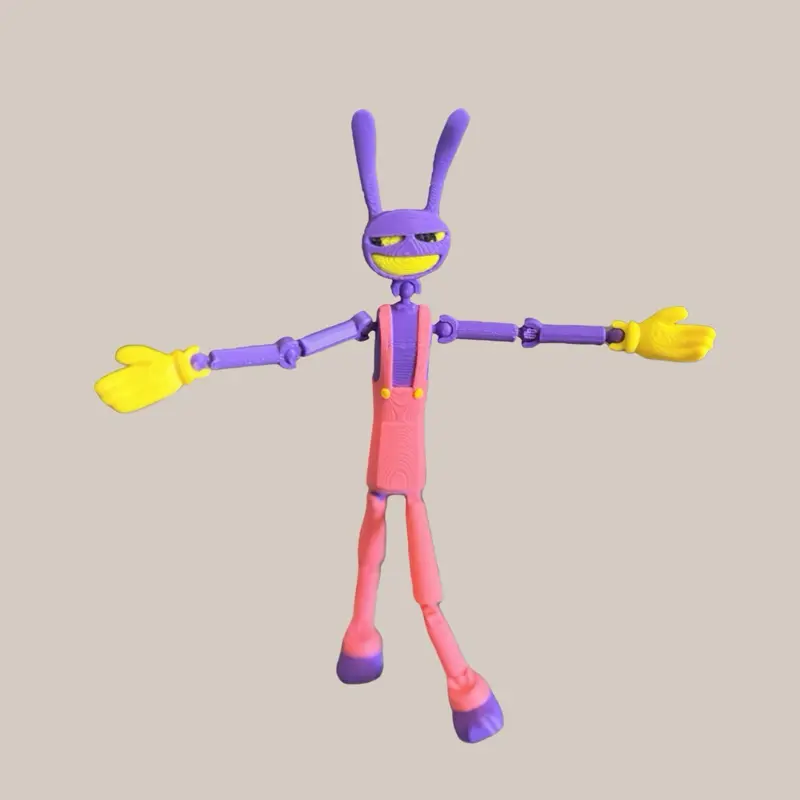 Jax The Amazing Digital Circus Flexi 3D Print