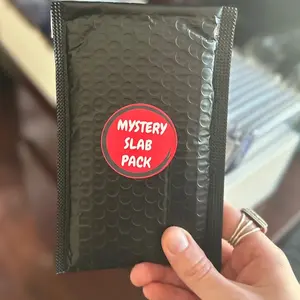 Custom black mailing envelope.