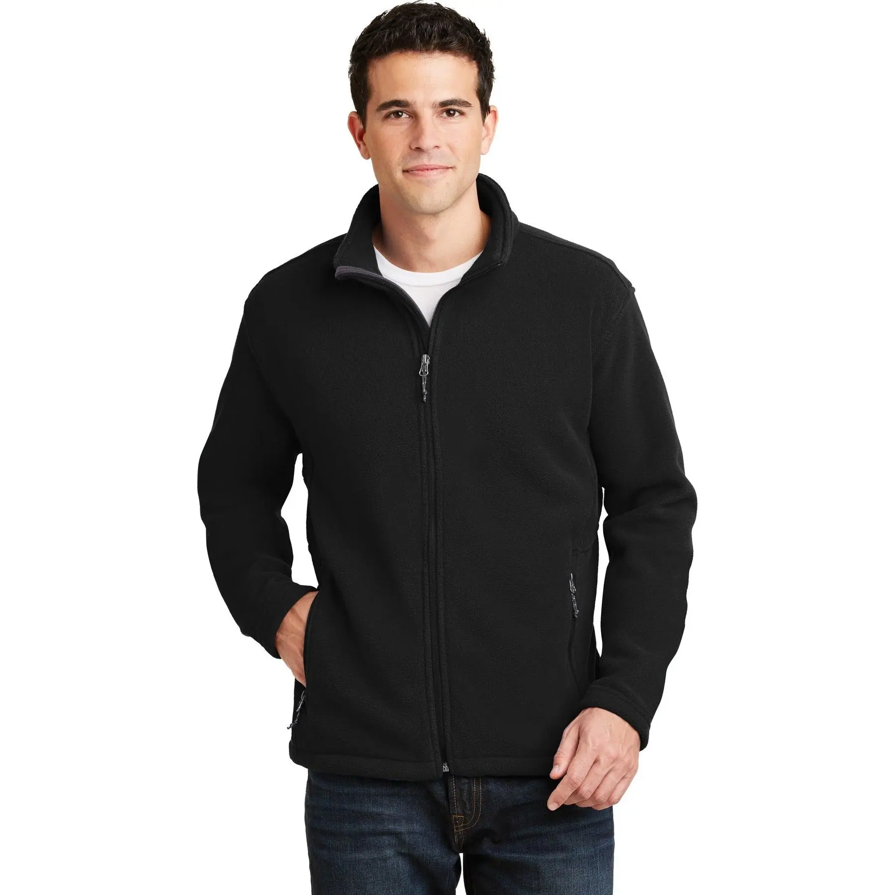 Custom Embroidered - Port Authority® Value Fleece Jacket. F217
