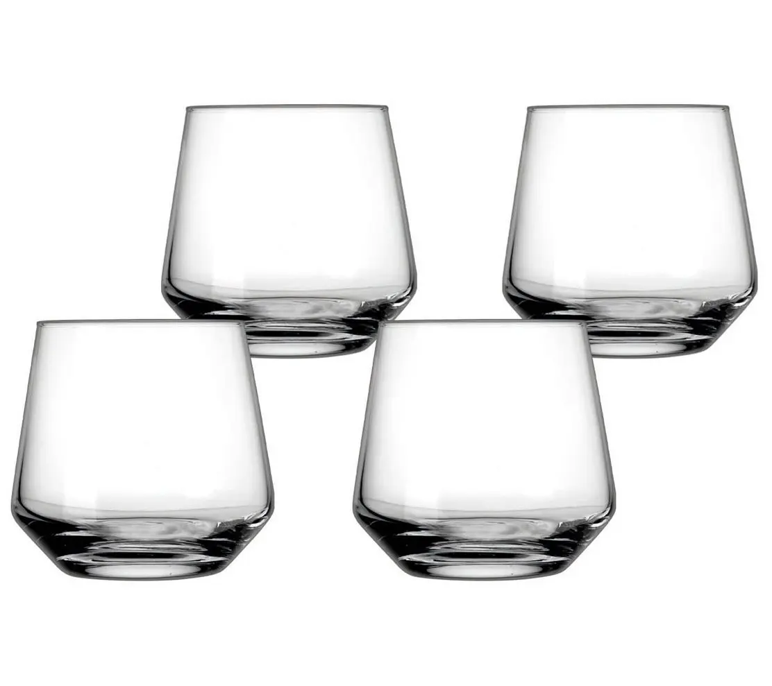Godinger Set of 4 Marmont Double Old Fashion Glasses