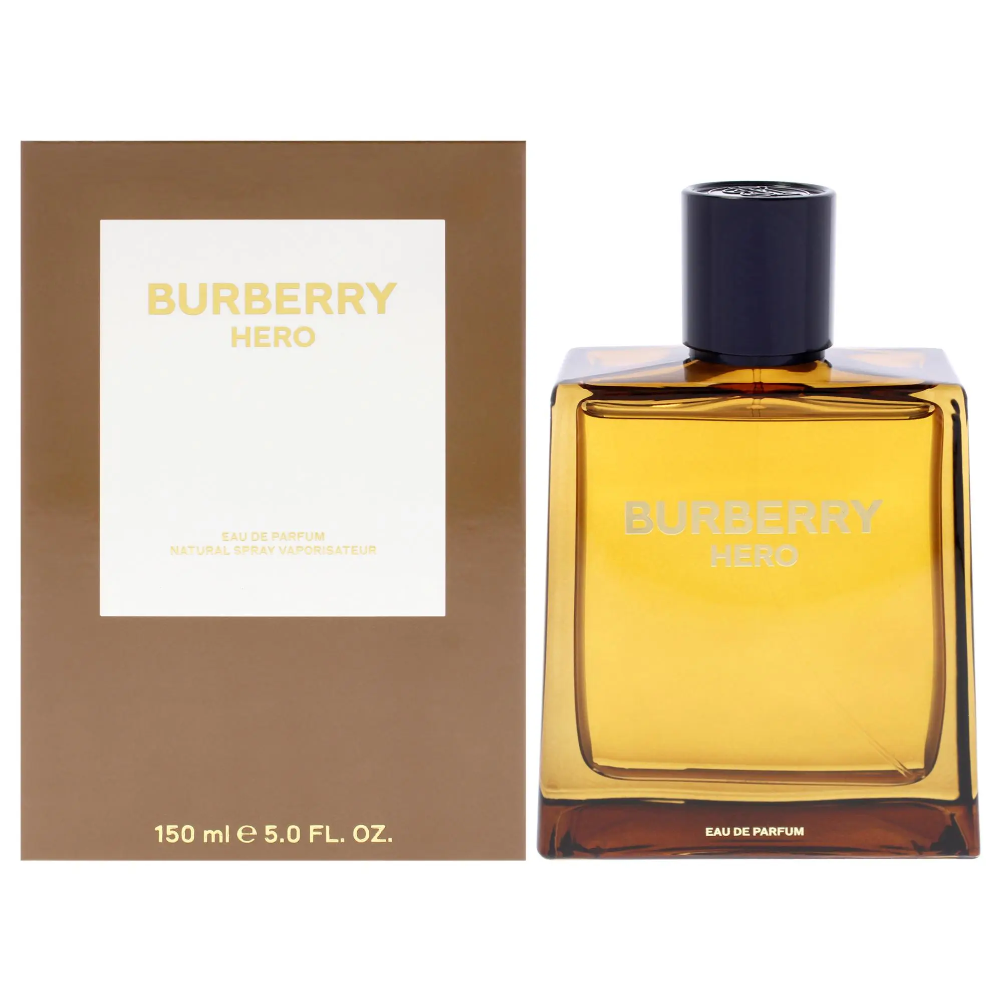 Burberry Hero EDP Spray for Men, 5 fl oz Spray Bottle, Hazardous Goods