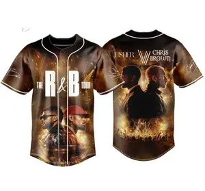 Tour 2026 Baseball Jersey – Concert Fan Graphic Shirt