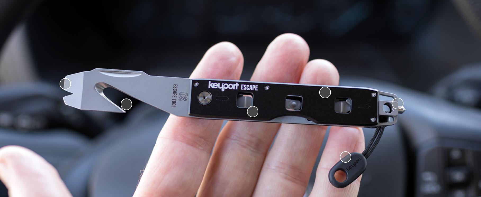 Keyport Escape Tool Kit: The Ultimate Car Emergency Tool Keyport Escape Tool Kit: The Ultimate Car Emergency Tool