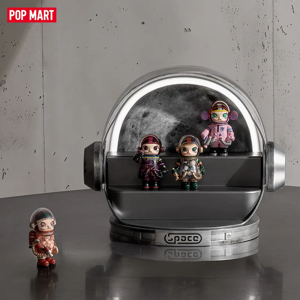 POP MART MEGA SPACE MOLLY Refraction Luminous Display Container