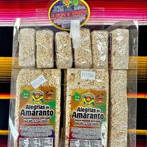 Alegrías de Amaranto con Cacahuate Alegrías de Amaranto con Cacahuate