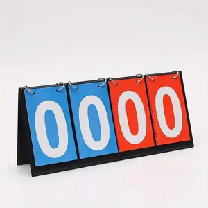 Portable Durable Sports Scoreboard, Easy-To-Use Scorekeeping Sports Scoring Scorer for Coaches & Referees, Ideal for Competitive Games & Events