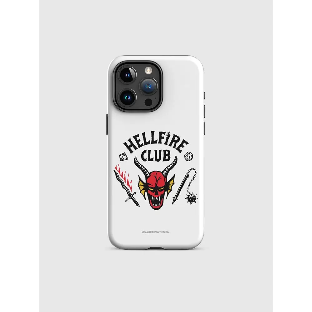 Netflix Stranger Things Hellfire Club iPhone Tough Case – Durable Shockproof Protective Cover