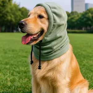 New Dog Ear Protector Headband, Noise-Reducing Thunderproof Ear Cover, Emotional Warmth Pet Hat, Comfortable Pet Accessories