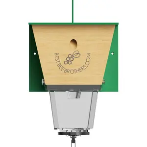 Ultimate Pro, Carpenter Bee Trap with Bee Vault and Extra Large External Receptacle Box Modern