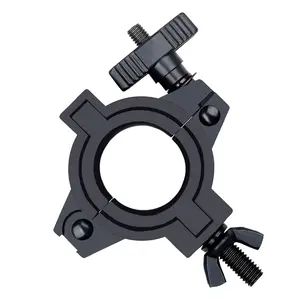 Stage Lighting Truss Clamp, Heavy Duty Mounting Hook for DJ Lights,Lighting O clamp Fit 3 Size Pipe Diameter: 25mm/1inch, 38mm/1.5inch, 50mm/2inc