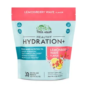 Healthy Hydration+ Electrolyte Drink Mix for Hydration & Energy | Daily Hydration and Recovery Support by Terra Origin