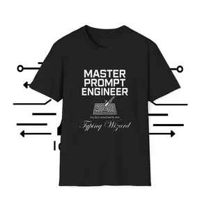 Professional Prompt Engineer T-Shirt AI Master Unisex Heavy Cotton Tee