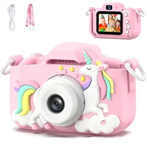 Kids Toy, Kids camera, 1080P HD, 48MP, Multiple cute filters to choose from, video shooting, multiple games, Boys/Girls' Holiday Birthday Gifts, preferred kids birthday gift