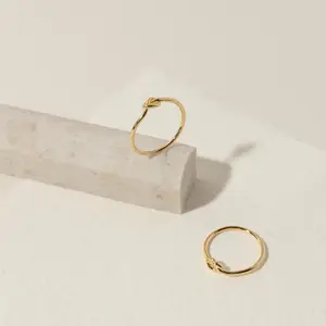Knot Ring by Caitlyn Minimalist