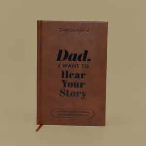 Dad, I Want to Hear Your Story Elegant  Heirloom Edition Memory Journal - Great Gift for Your Father