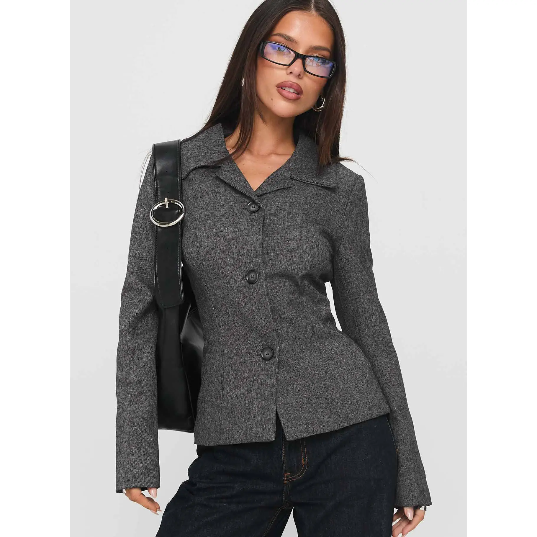 Holley Tweedle Jacket Grey Holley Tweedle Jacket Grey