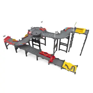 Atwood Toys IMR - Impact Marble Racing Circuit 100 pcs construction marble run race track for kids STEM play learning