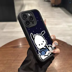 Pochacco Phone Case for iphone 17 16 Air 15 14 Pro Max Plus soft shell Protective Shockproof Cover