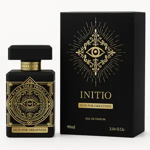 Initio Parfums Privés Unisex 1.7 Ounce Oud For Greatness Eau de Parfum - Lavender, Nutmeg, Saffron Notes - Authentic French Fragrance