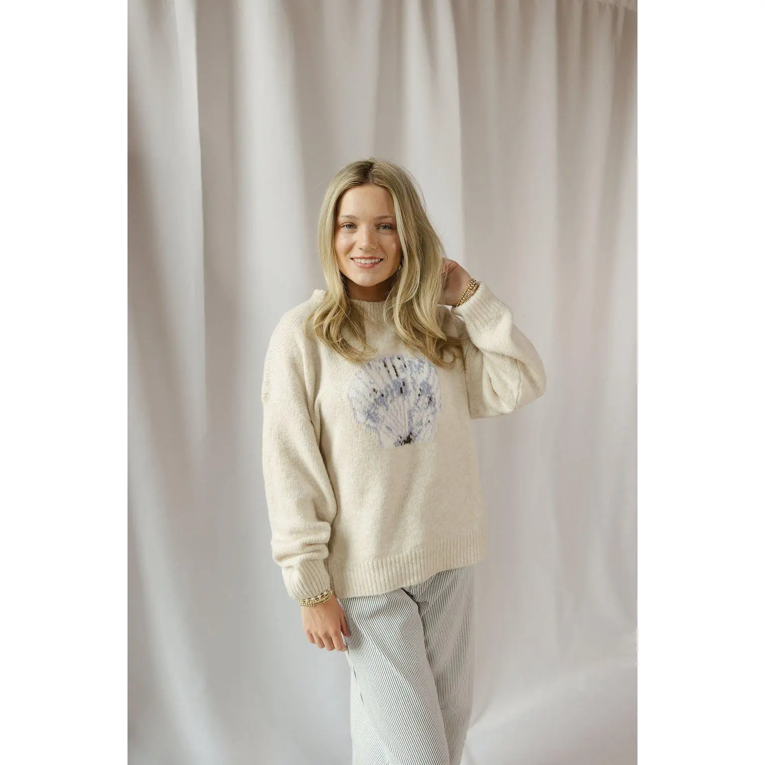 Seashell Knit Sweater